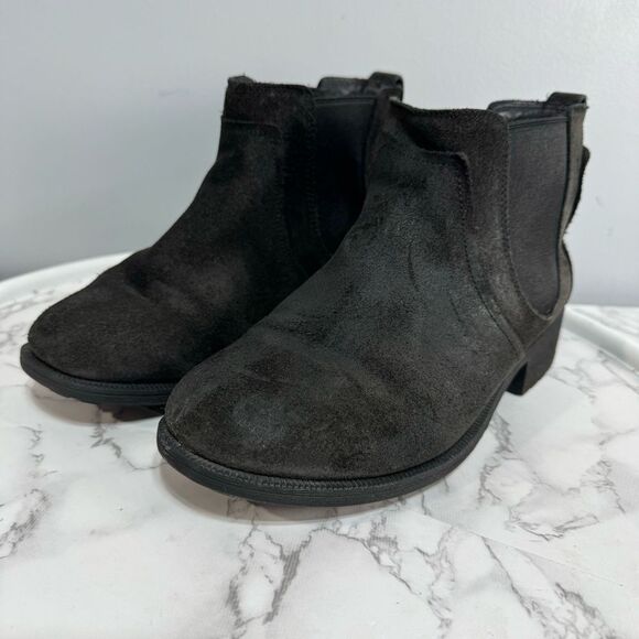 UGG Women’s Chukka Boots sz 8 Waterproof Suede Ankle #K218 - Picture 5 of 8